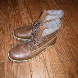 Teen's / Men's Faux Leather Casual Ankle Boots